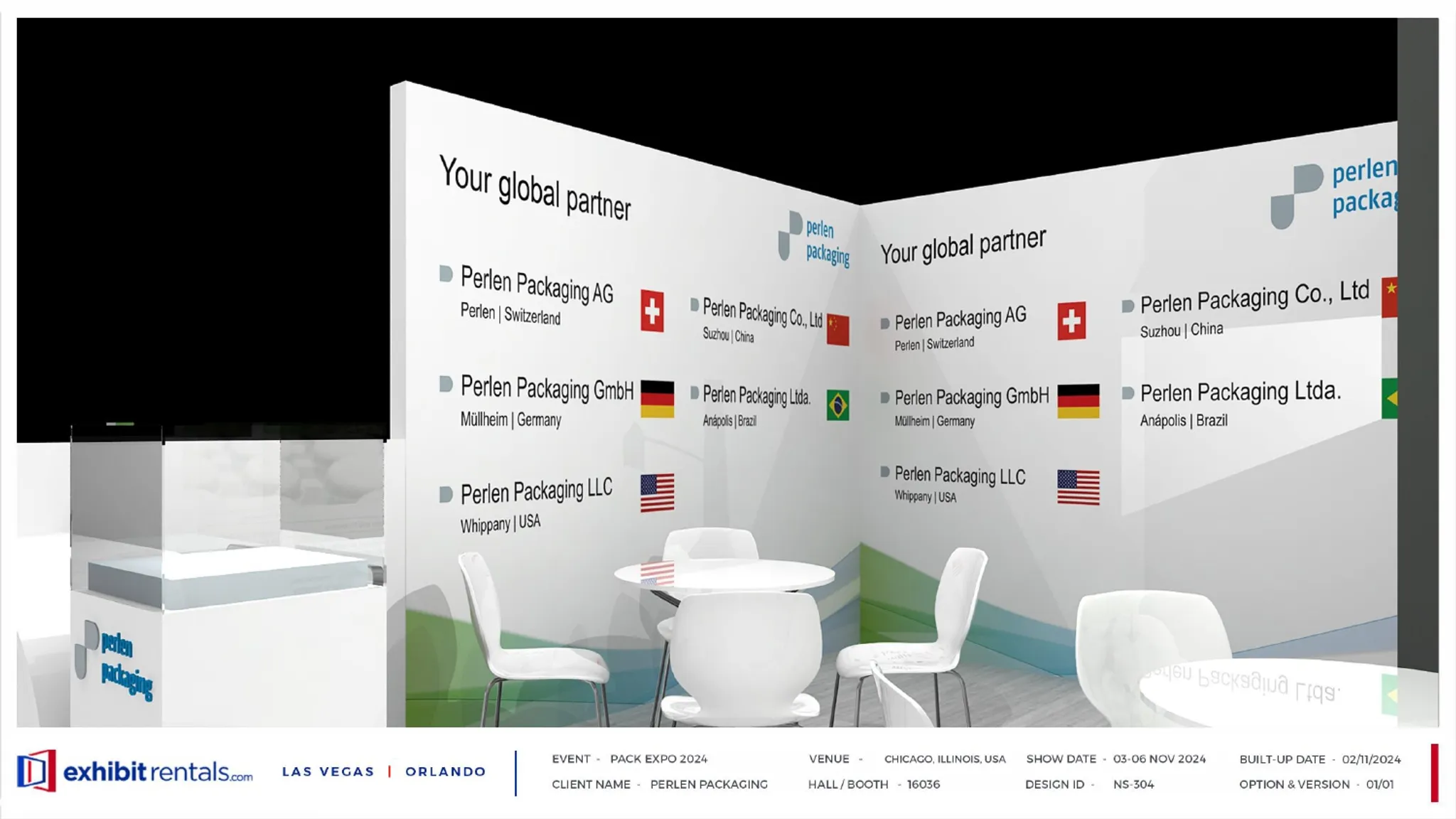 15x15 Peninsula booth design by Exhibit-Rentals